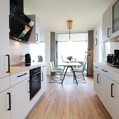 Beltblick 8 - Moderne Mit Unverbauten Meerblick & Sauna! Daire *