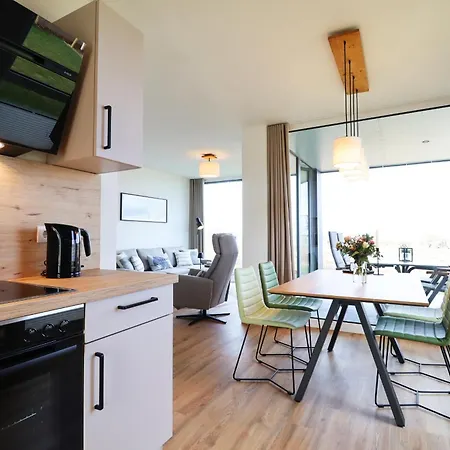 Beltblick 8 - Moderne Mit Unverbauten Meerblick & Sauna! Daire Fehmarn