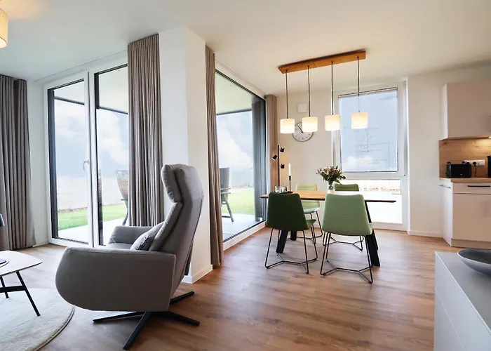 Beltblick 8 - Moderne Mit Unverbauten Meerblick & Sauna! * Fehmarn